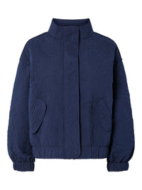 YASFIPURA QUILTED JACKET d blauw