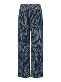 YASLORA BARREL JEANS blauw