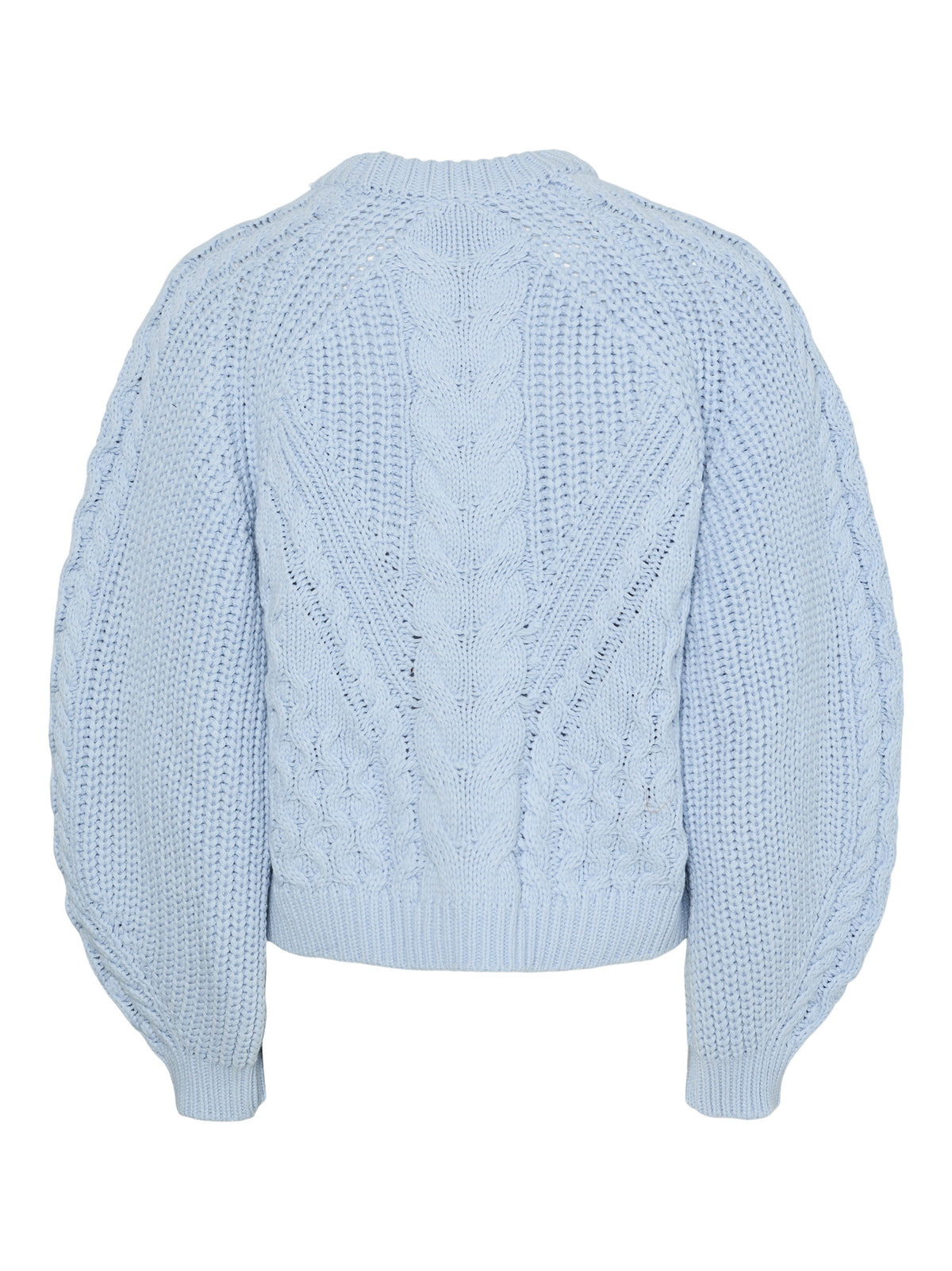 YASNANSA KNIT PULLOVER hemelsblauw