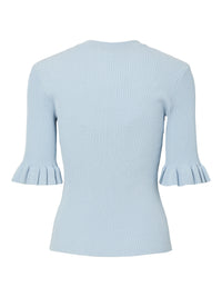 YASMIKLA  KNIT TOP licht blauw