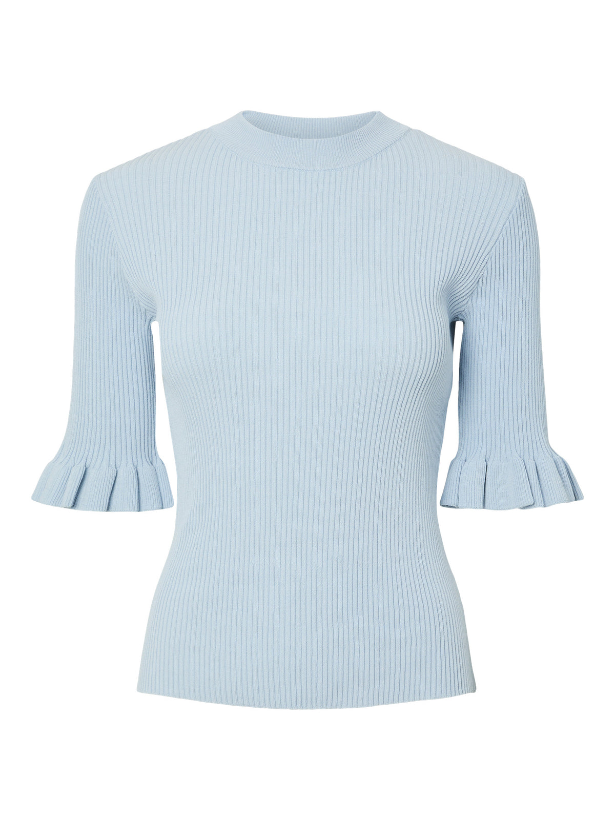 YASMIKLA  KNIT TOP licht blauw