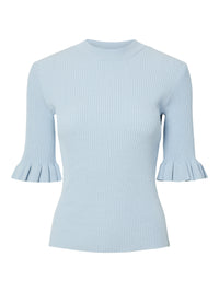 YASMIKLA  KNIT TOP licht blauw