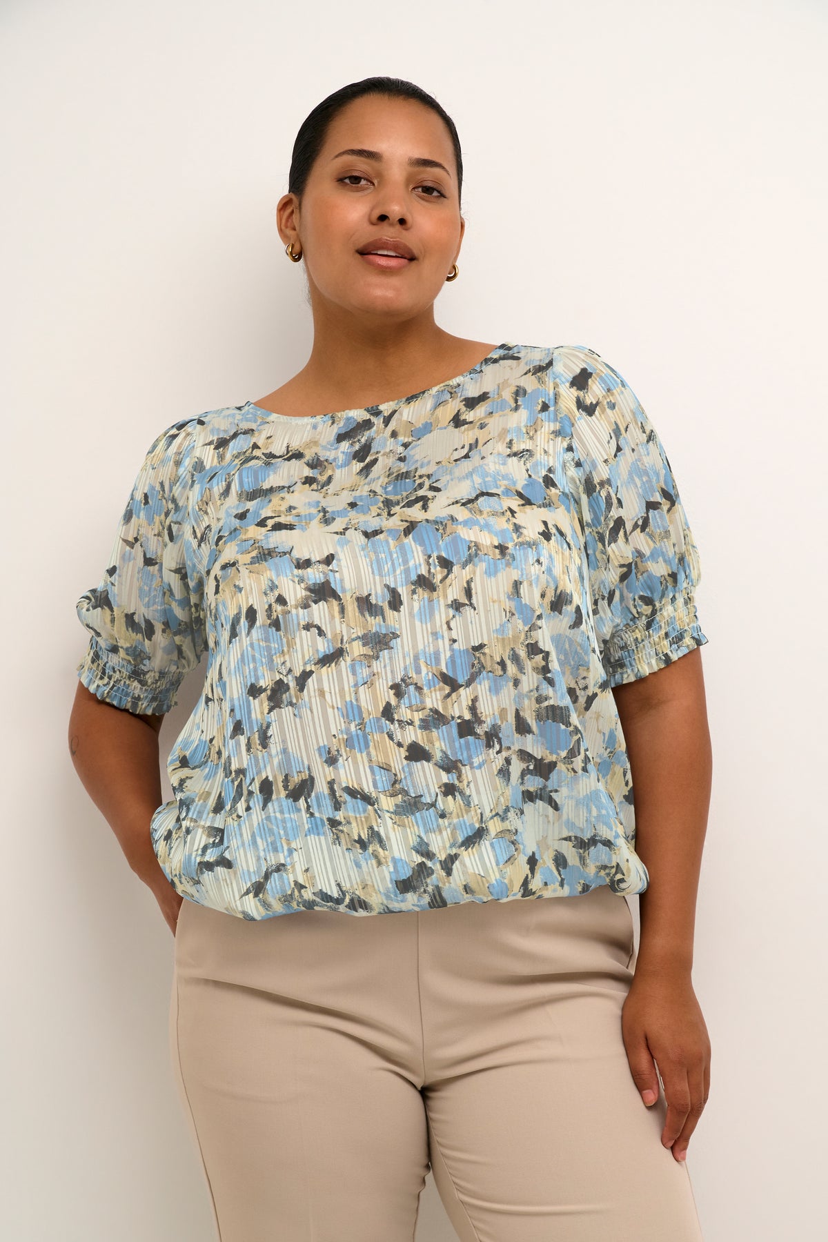 KCELANA BLOUSE blauw