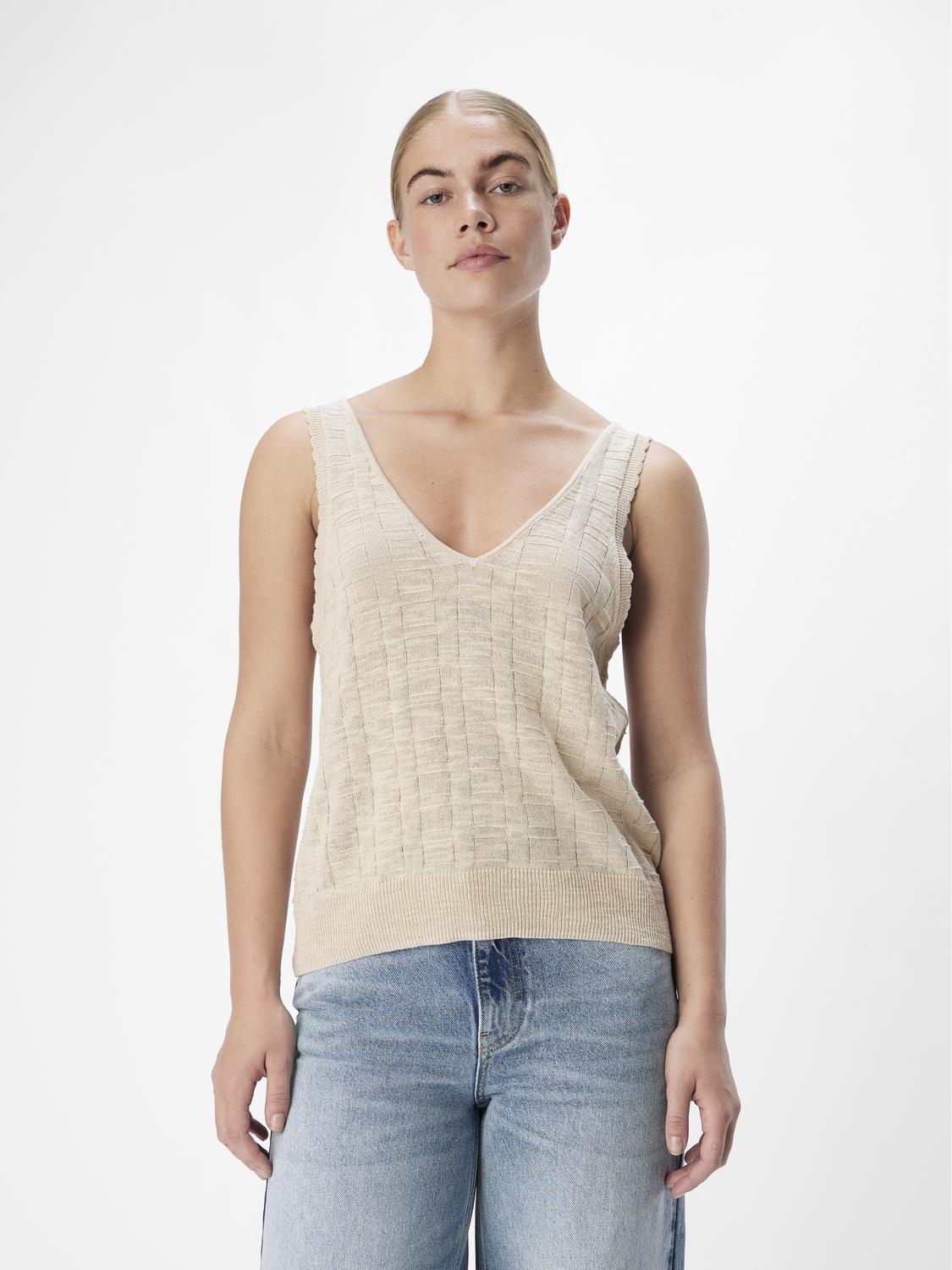 OBJDIMKA TOP beige