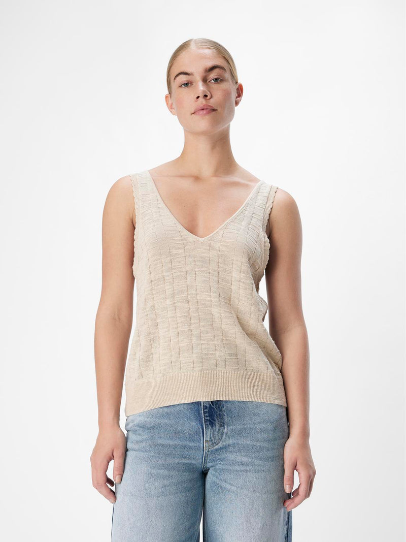 OBJDIMKA TOP beige