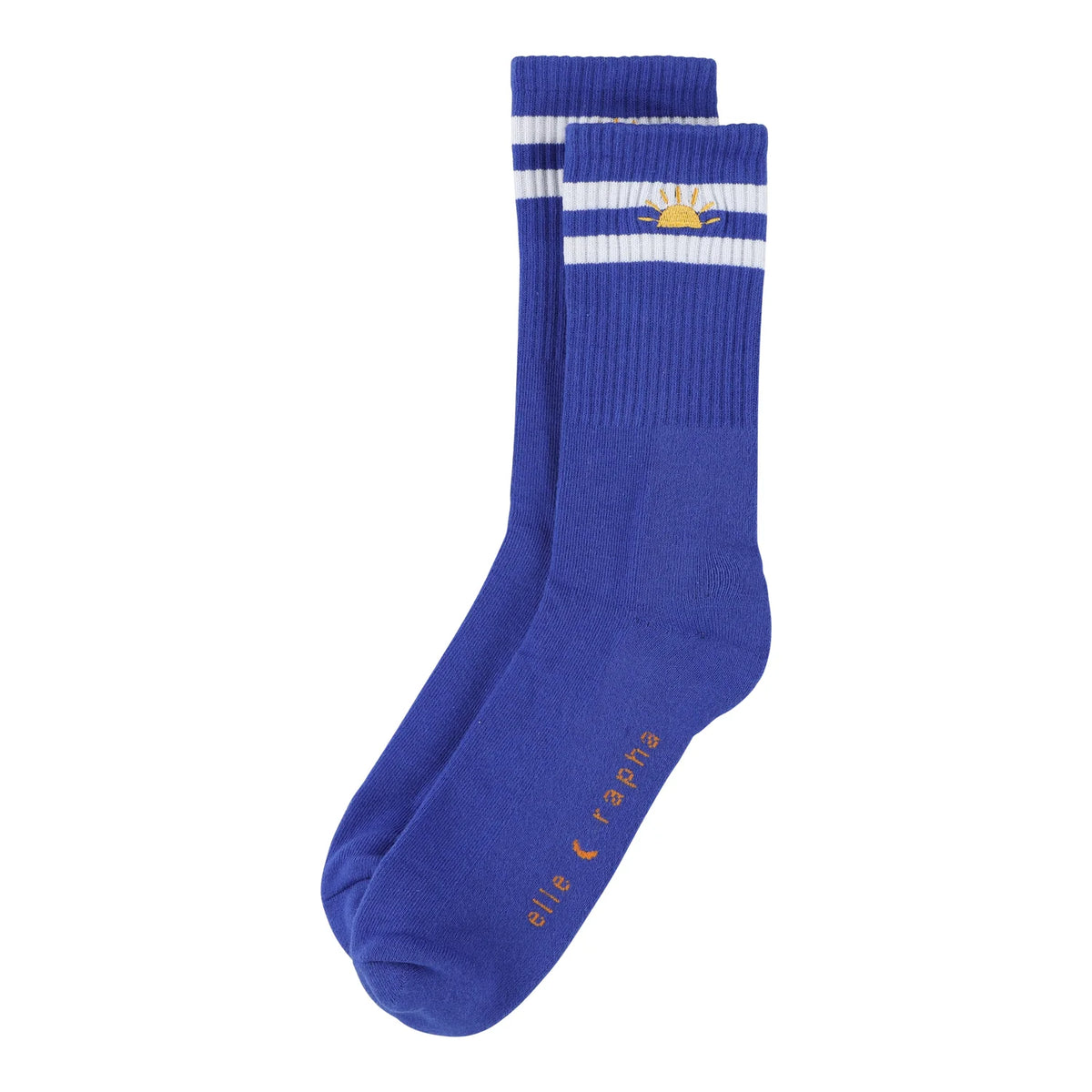 ELLE&RAPHA SOCK blue sunrise