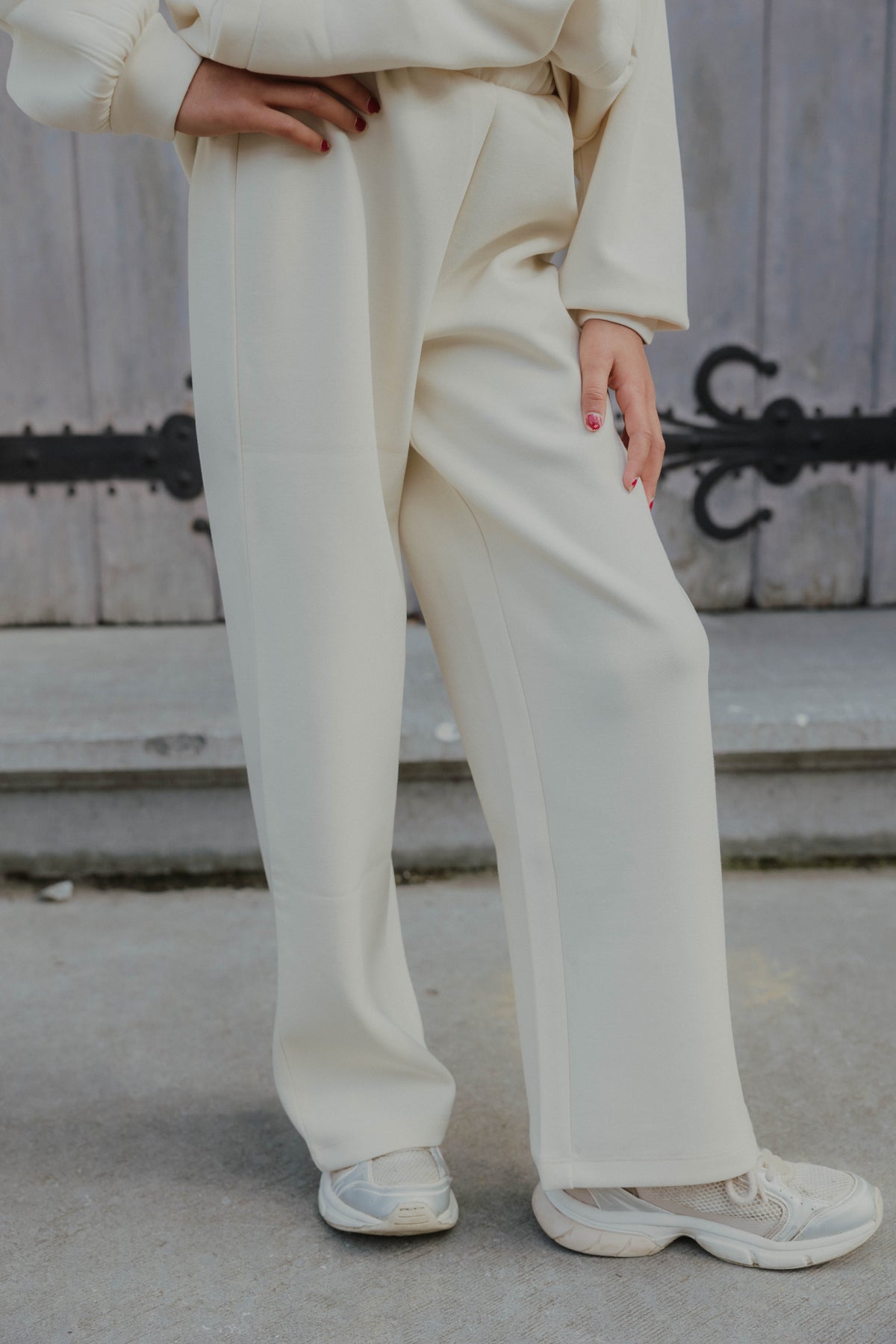 KOGALINA WIDE PANT ecru