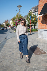 YASTELA ANKLE DENIM SKIRT jeans