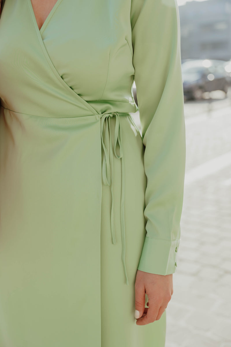 YASPELLA DRESS groen