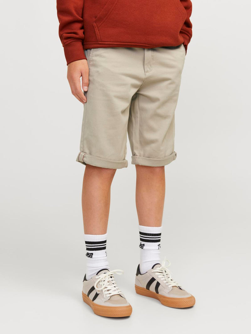 JPSTBOWIE JJSHORTS  SN grijs