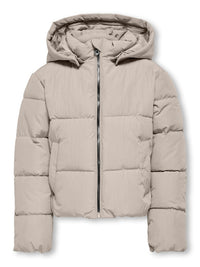 KOGDOLLY SHORT PUFFER JACKET beige