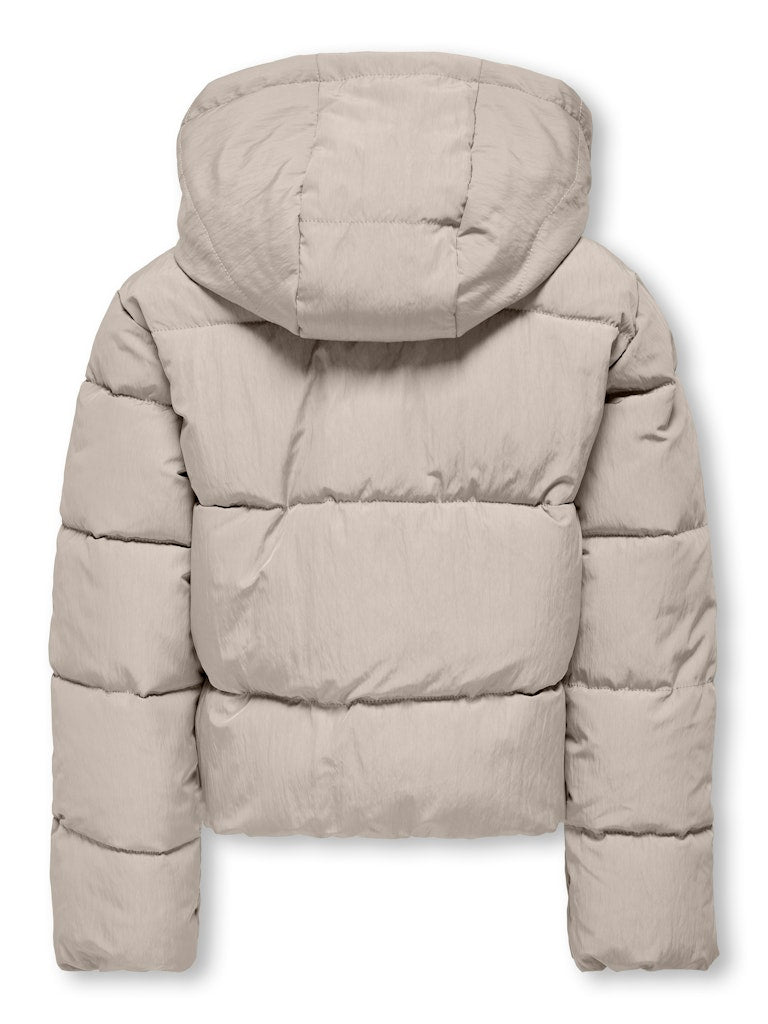 KOGDOLLY SHORT PUFFER JACKET beige