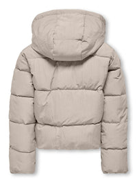 KOGDOLLY SHORT PUFFER JACKET beige