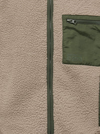 OSJDALLAS SHERPA JACKET groen