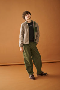OSJDALLAS SHERPA JACKET groen