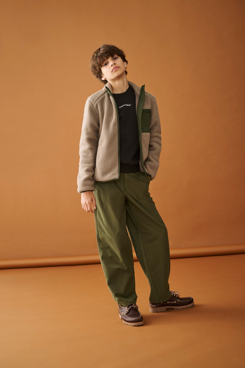 OSJDALLAS SHERPA JACKET groen