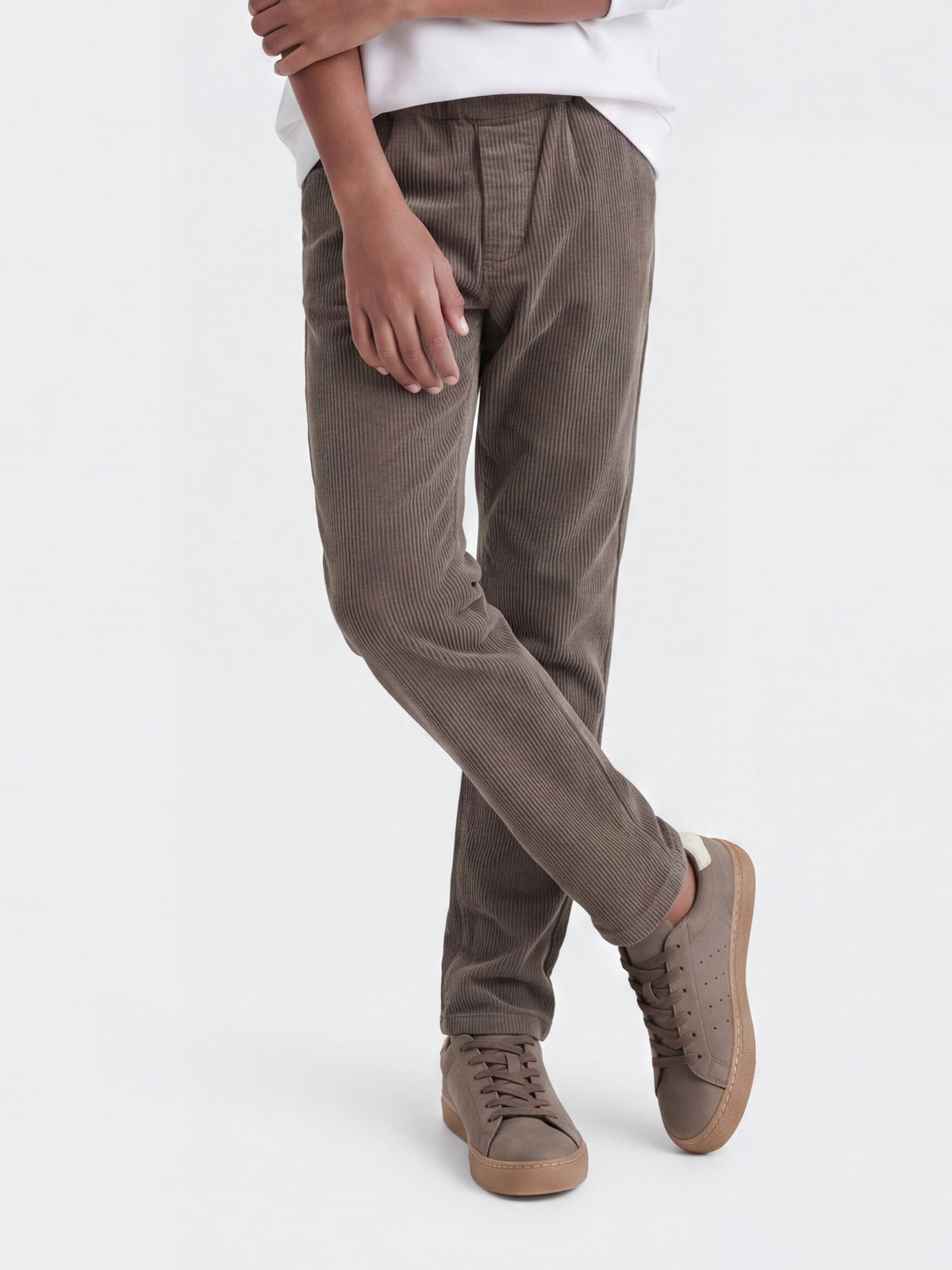 OSJLINUS CORDUROY PANT grijs