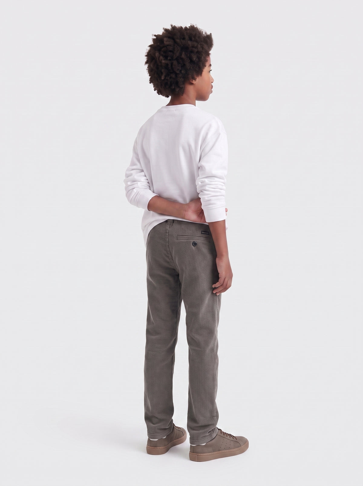 OSJLINUS CORDUROY PANT grijs