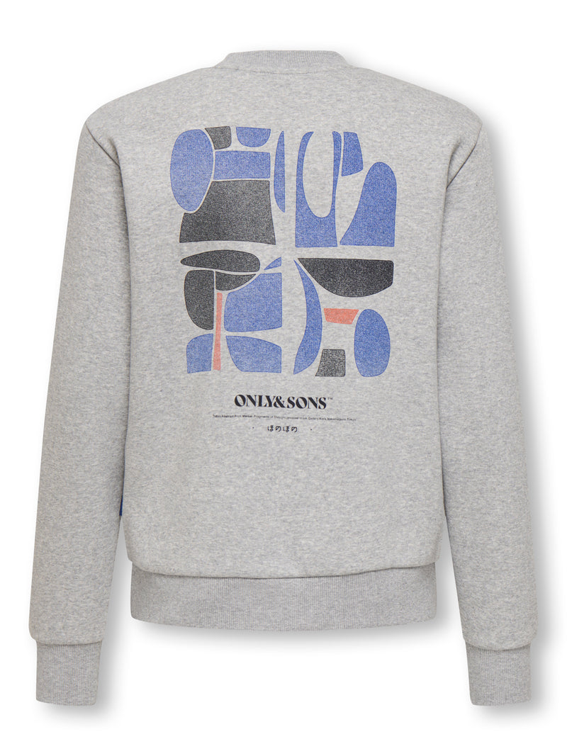OSJCERES SONS CREW NECK grijs