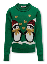 KOGXMAS HAPPY KNIT groen