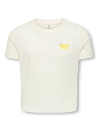 KOGANNBEL SHIRT wit/citroen