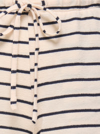 KOGJANA STRIPED WIDE PANT navy