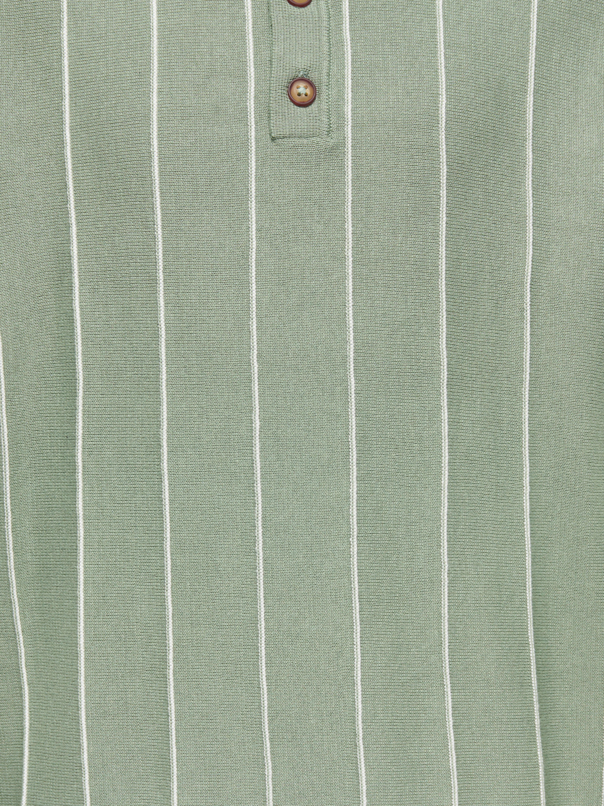 OSJSAIM STRIPE POLO KNT groen
