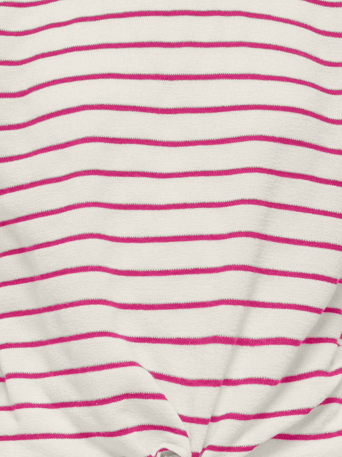 KOGJANA STRIPED KNOT TOP roze