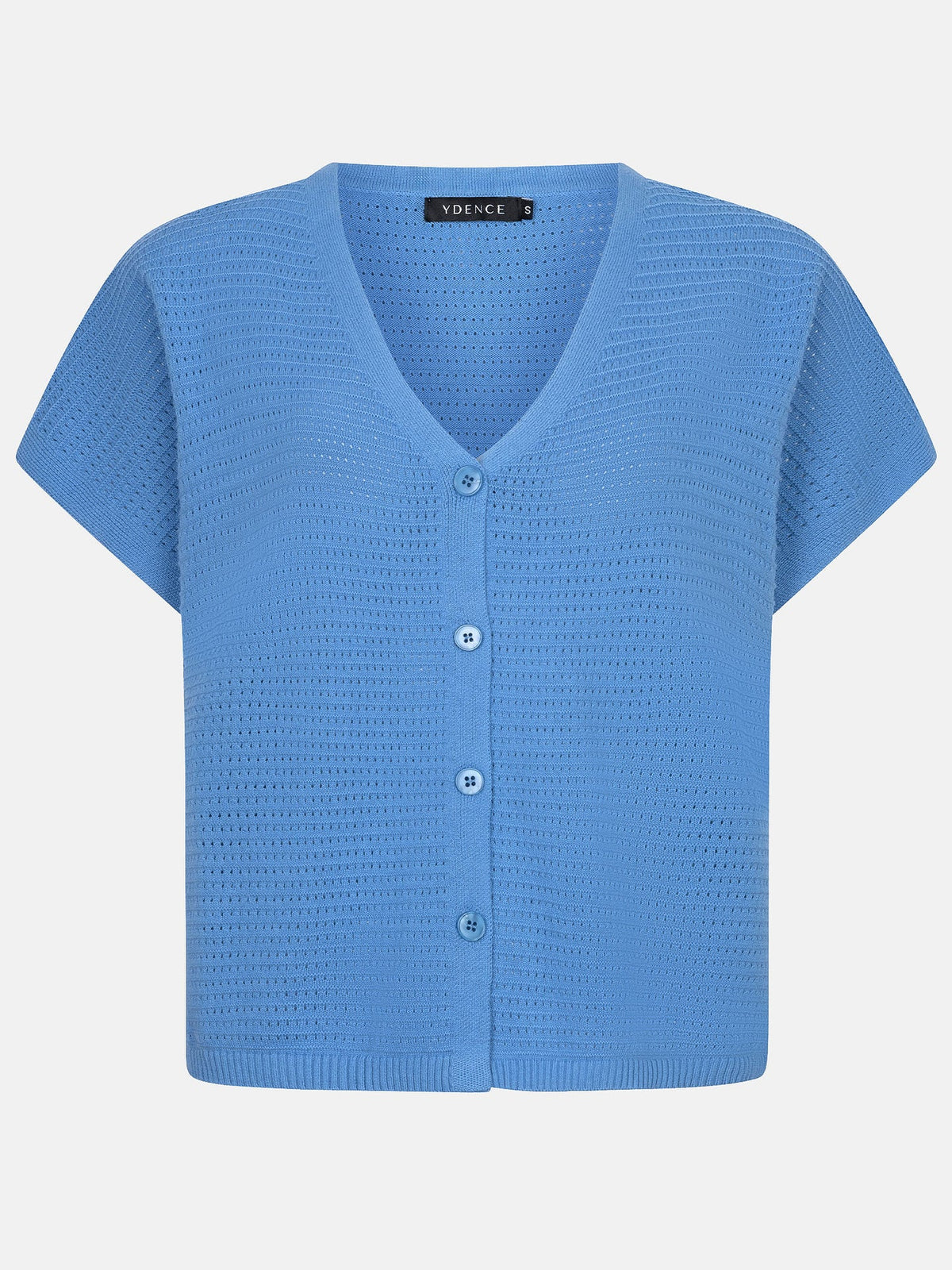 YD KNITTED TOP ELIN blauw