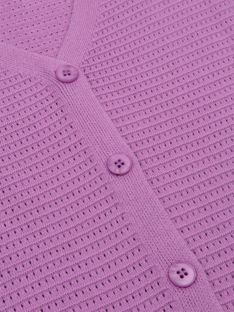 YD KNITTED TOP ELIN Lila