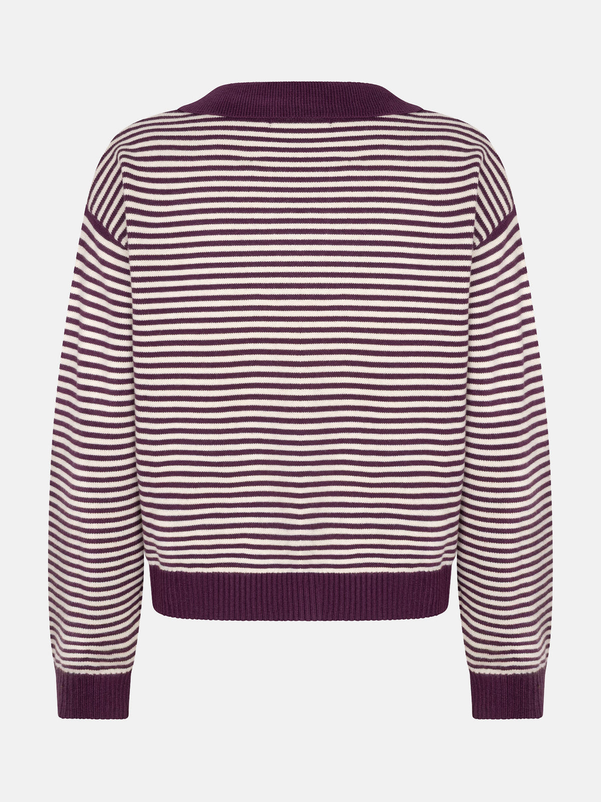 YD KNITTED SWEATER ELEANOR pruim