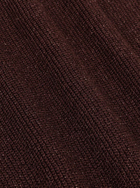 YD KNITTED TOP LUX bruin