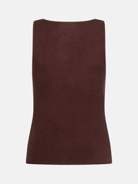 YD KNITTED TOP MELLA bruin