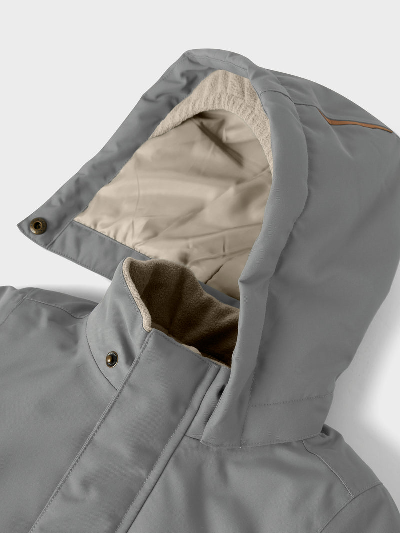 NMMLASNOW10 JKT SOLID blue