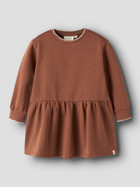 NMFKILANO SWEAT DRESS roest