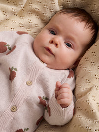 NBFLULIO CARDIGAN roze
