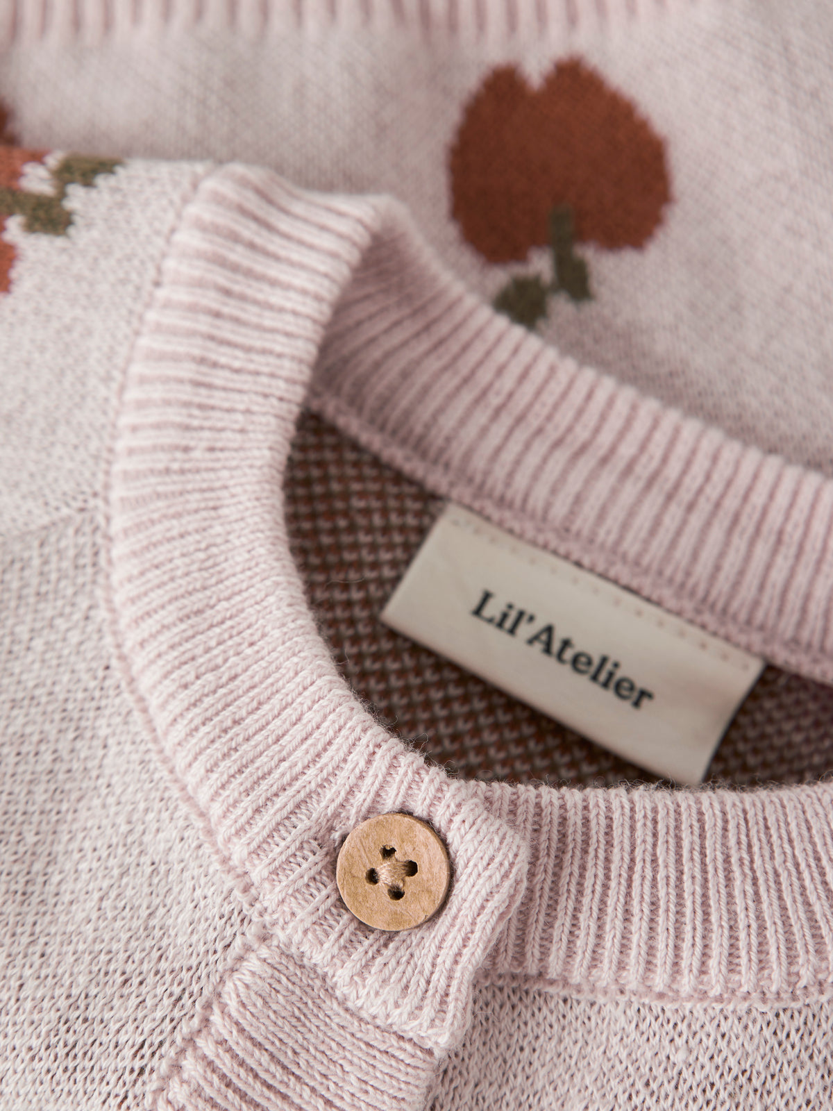 NBFLULIO CARDIGAN roze