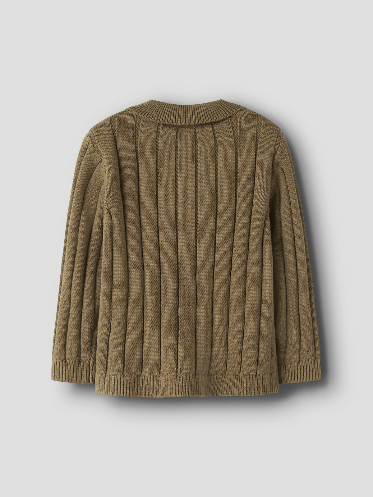 NMMLOMON KNIT POLO bruin