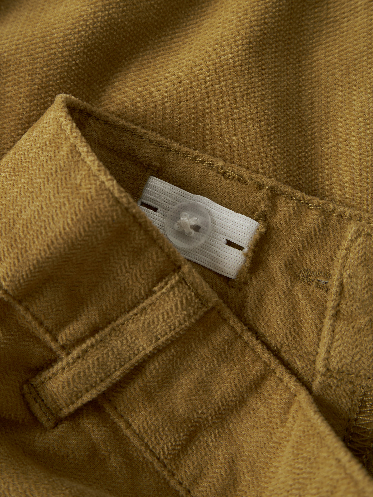 NMMODEN BARREL PANT mosterd