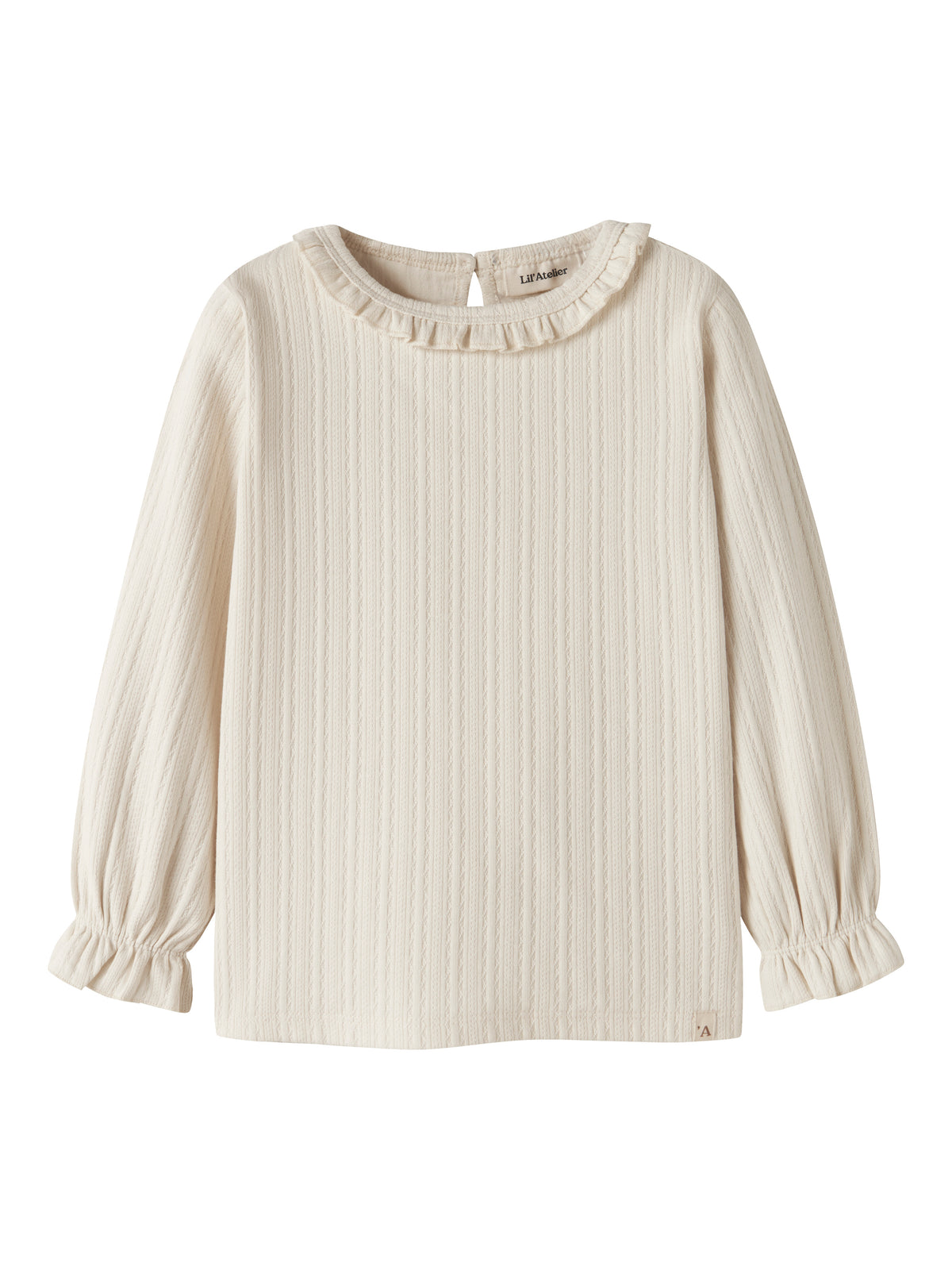 NMFONELA  SLIM TOP gebroken wit
