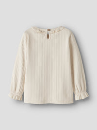 NMFONELA  SLIM TOP gebroken wit