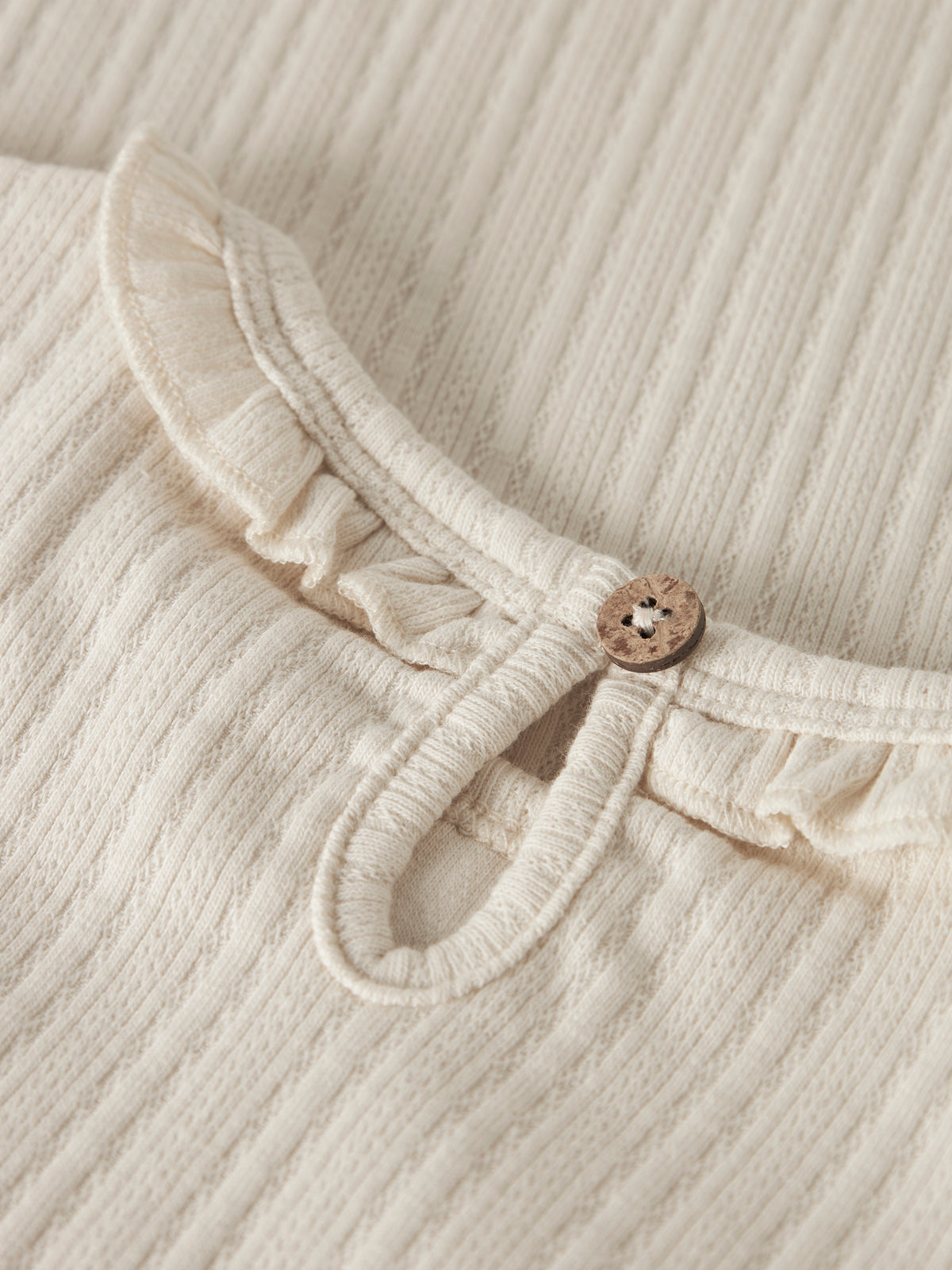 NMFONELA  SLIM TOP gebroken wit