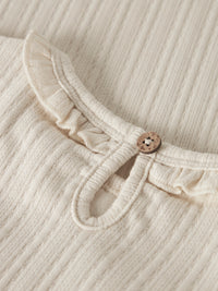 NMFONELA  SLIM TOP gebroken wit