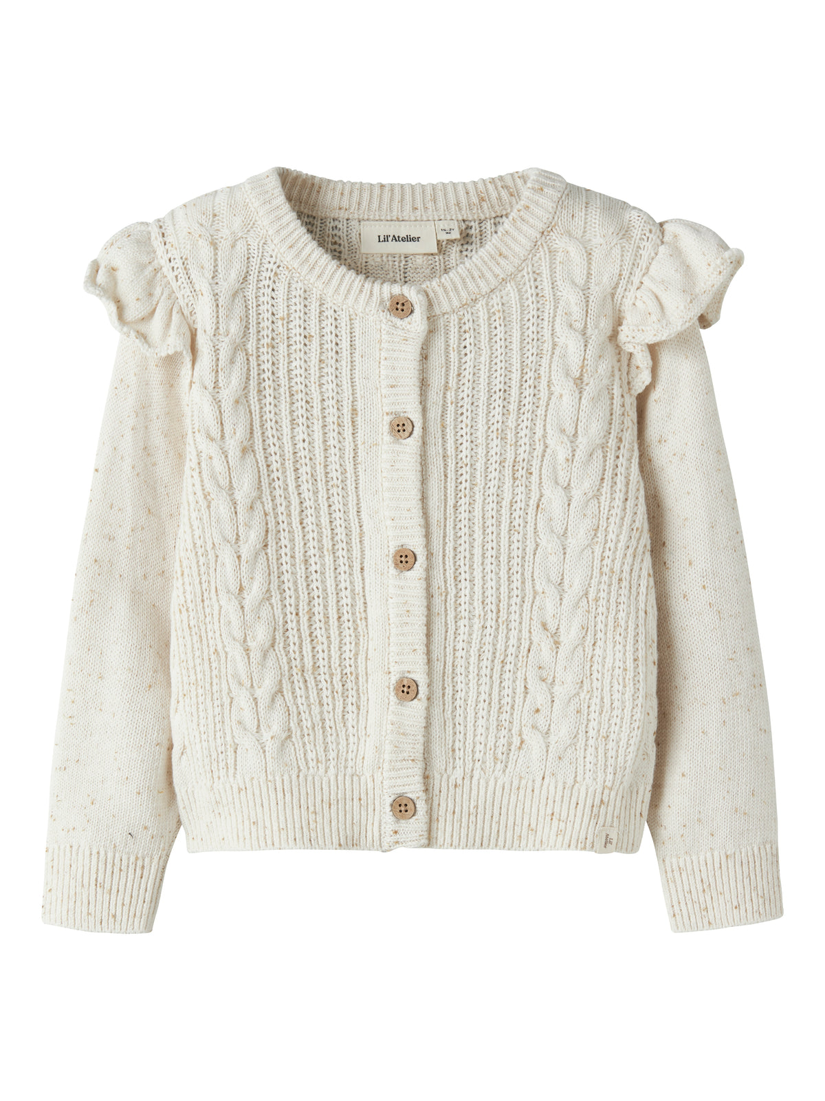 NMFGALTO CARDIGAN ecru