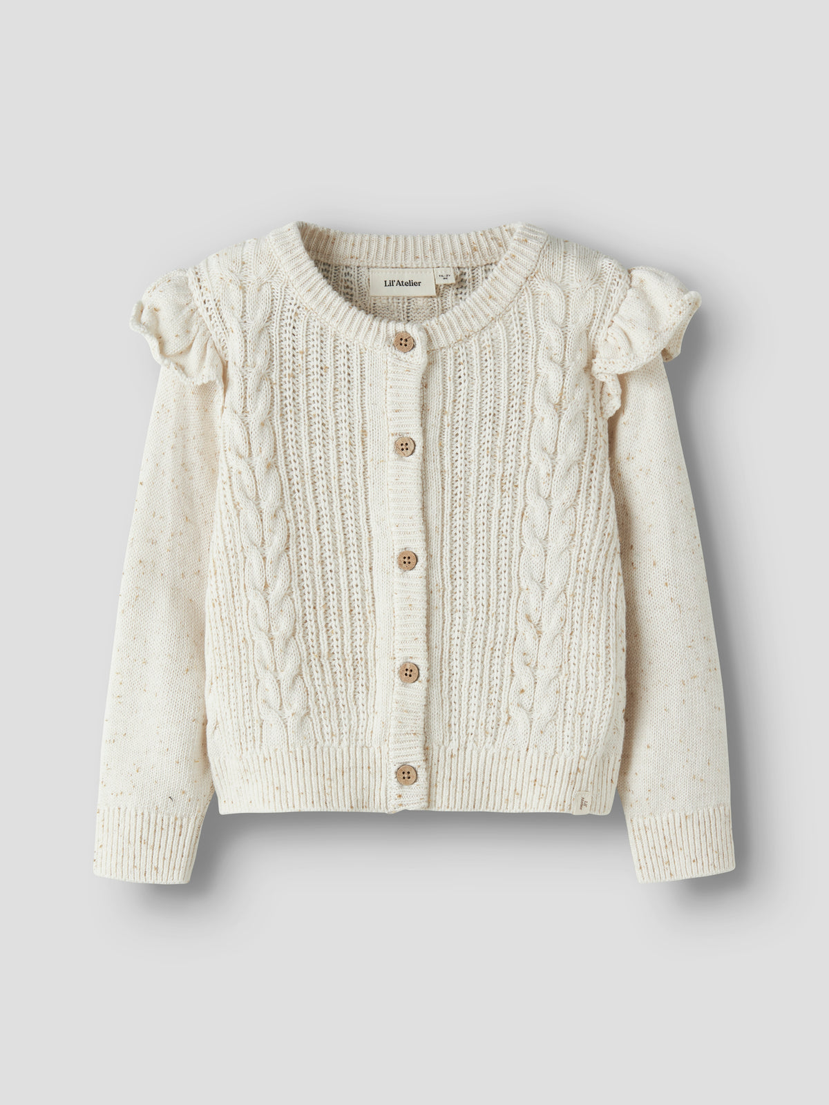 NMFGALTO CARDIGAN ecru