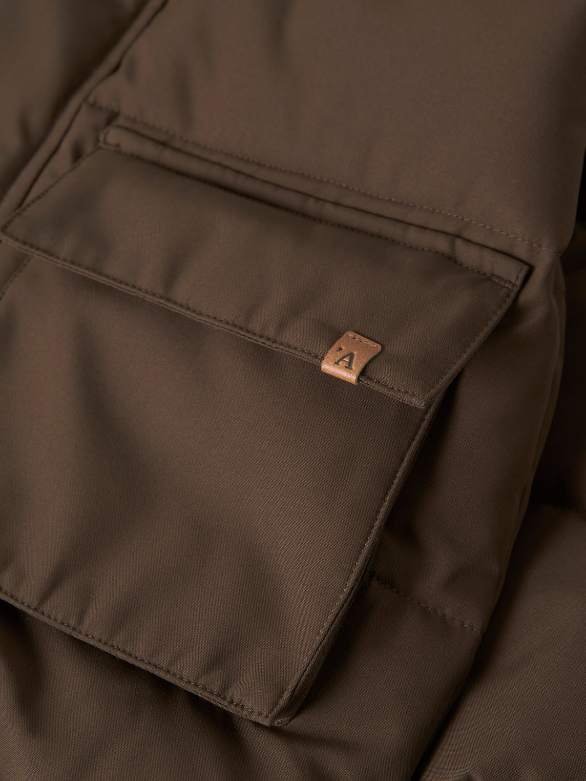 NMMLAMEDOW03 PUFFER JKT bruin
