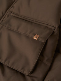 NMMLAMEDOW03 PUFFER JKT bruin