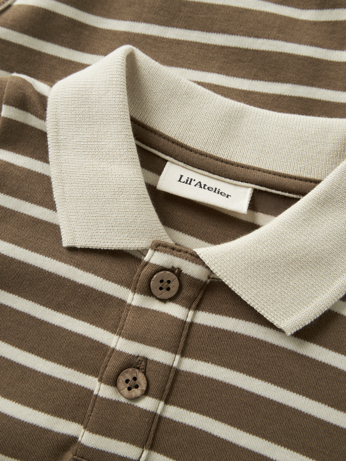 NBMLIMIA  POLO BODY bruin/ streep
