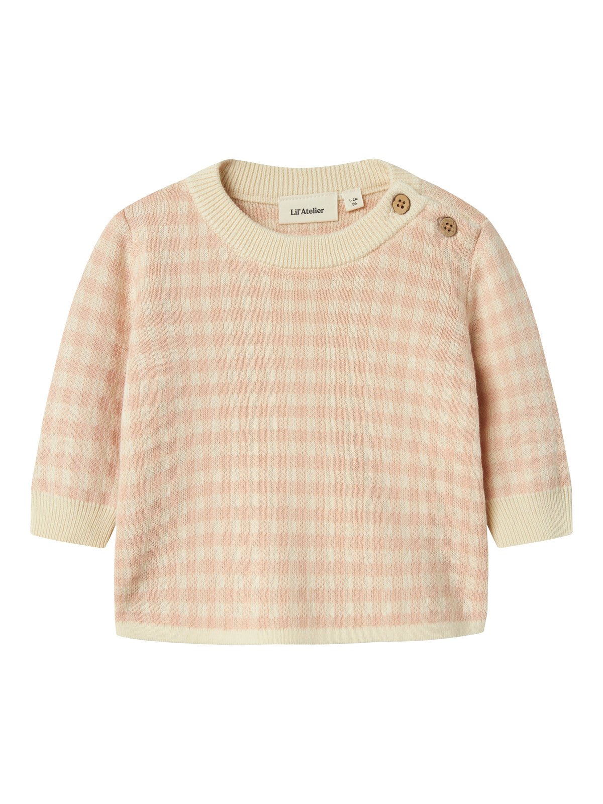 NBFNADIE  LOOSE KNIT roze