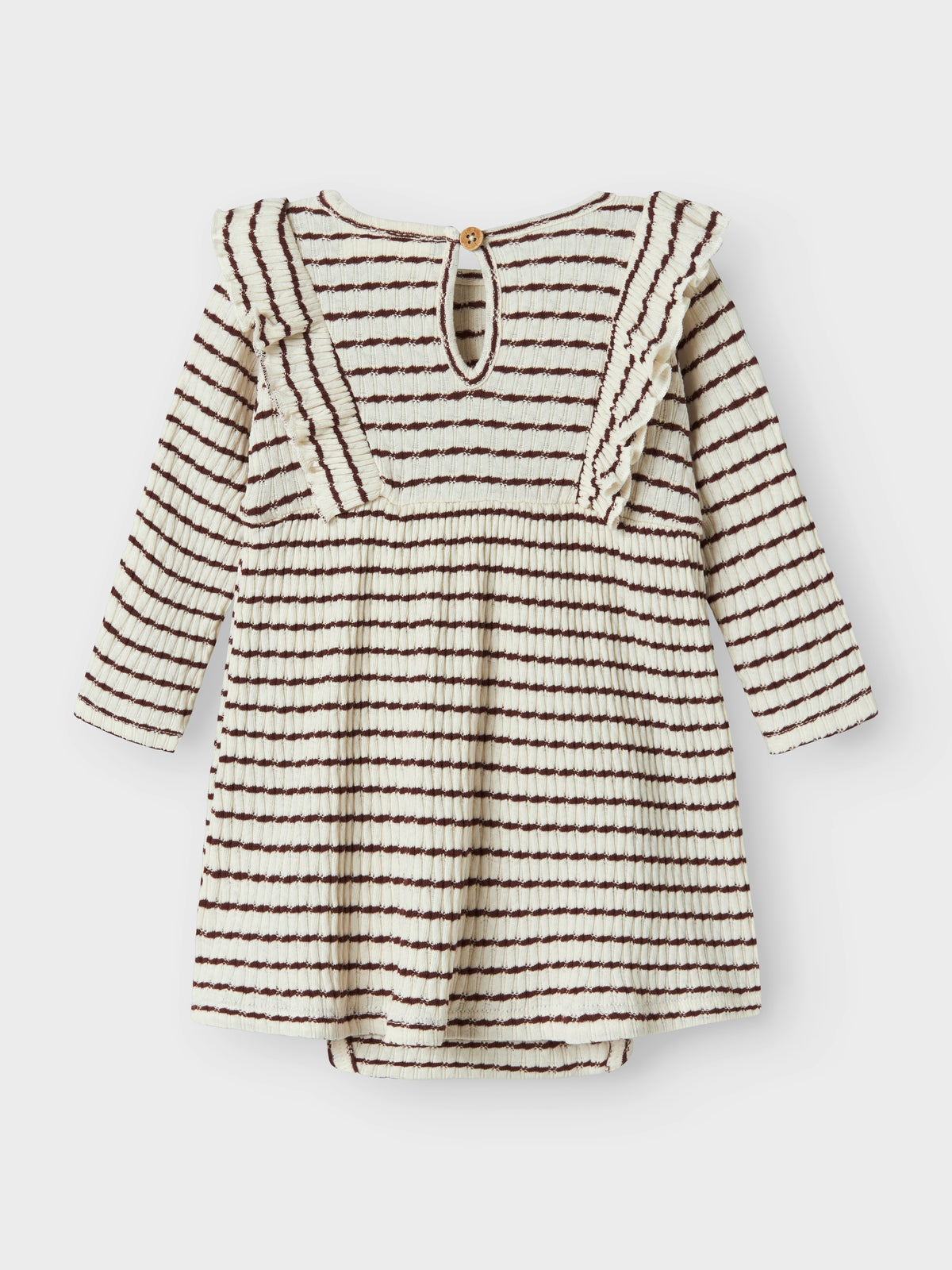 NBFOSOPHIA DRESS ecru/rood